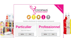 Desktop Screenshot of cocktalis.com